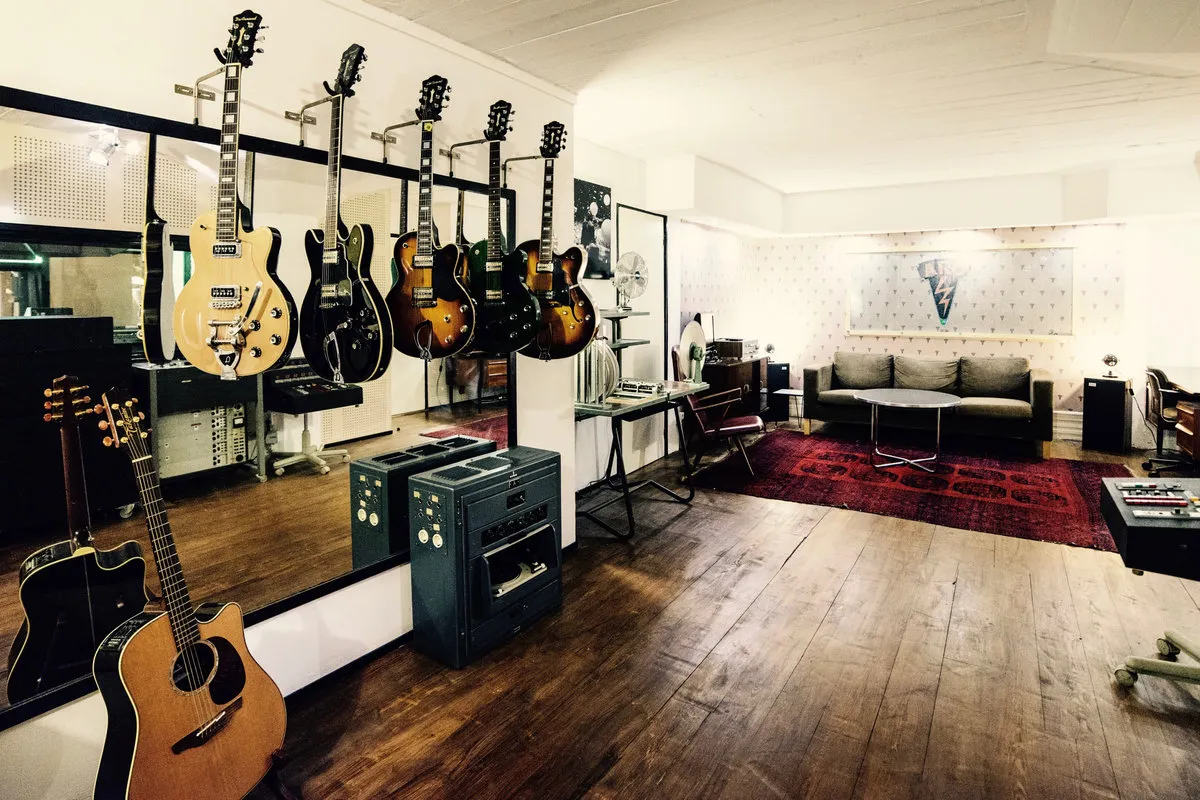 Opnameruimte van Amsterdam Recording Company